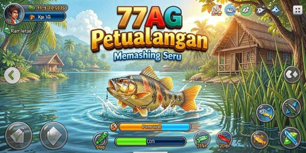 Tangkapan ikan besar dalam gameplay 77AG yang seru dan mendebarkan.