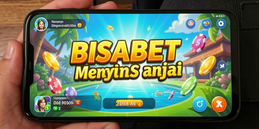 Tampilan menarik dari gameplay BISABET yang penuh warna.