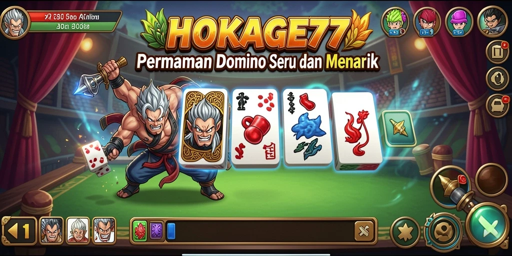 Tampilan menarik dari gameplay HOKAGE77 yang seru.