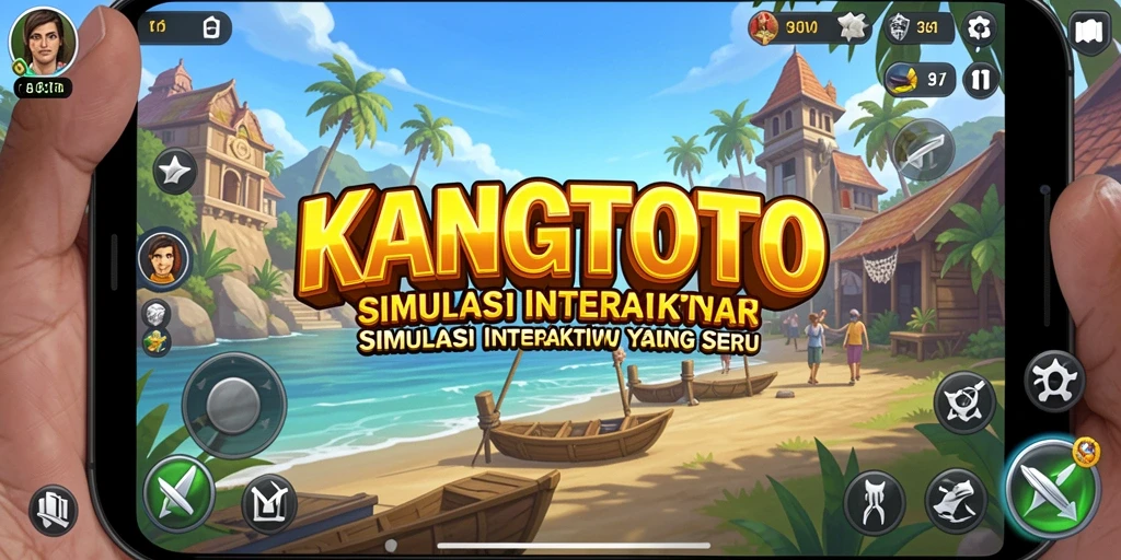 Screenshot gameplay KANGTOTO menunjukkan pengalaman simulasi yang mendalam.