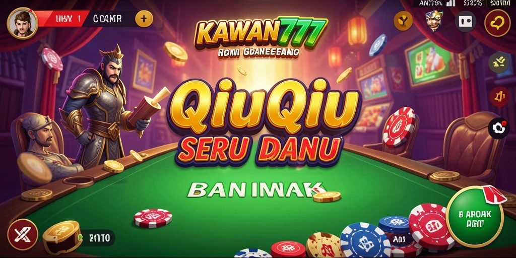 Gameplay menarik dari KAWAN777 yang menghibur pemain QiuQiu.