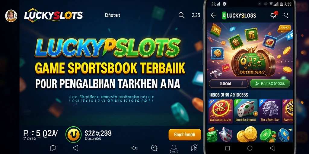 Tampilan menarik LUCKYSLOTS saat melakukan taruhan olahraga.