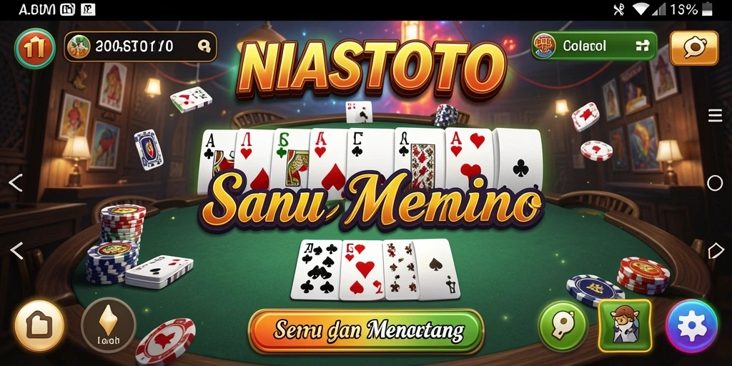 Tangkapan layar gameplay NIASTOTO yang penuh warna.